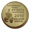 2010 SF World Spirits Competition Bronze Medal