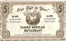Tequilas Mexican Restaurant - Click to enlarge