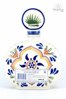 Los Azulejos Tequila Anejo Talavera - Click to enlarge