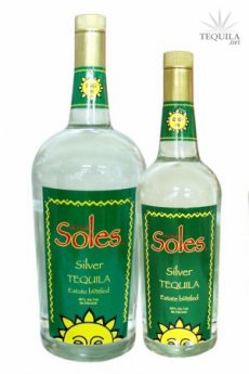 Los Cinco Soles Tequila Silver - Click to enlarge