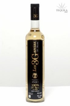 Los Tres Garcias de Arandas Tequila Anejo - Click to enlarge
