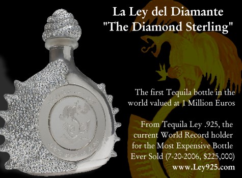 Tequila La Ley del Diamante - The Diamond Sterling