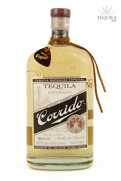 Corrido Tequila Reposado - Tequila Reviews at TEQUILA.net