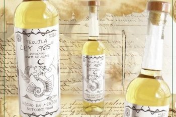 Ley .925 Tequila Reposado Dragon Bottle